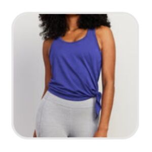 Stori Unscripted Tank in blue violet. Size 12 NWT